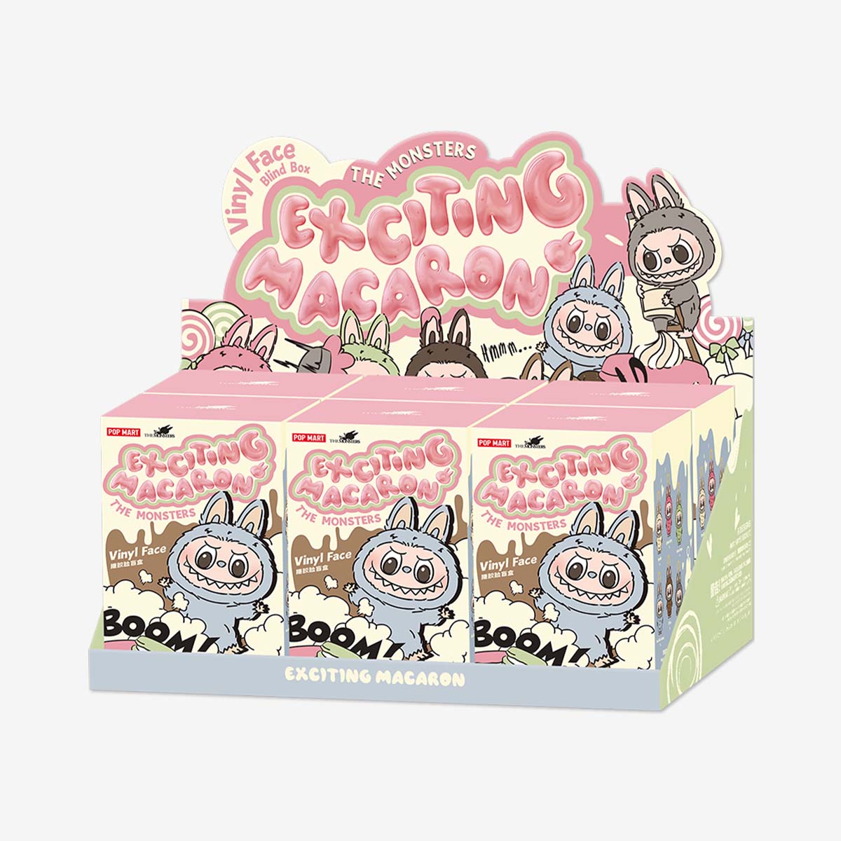 LABUBU V1  Exciting Macaron Series